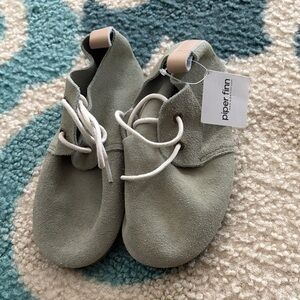 Piper Finn Kids Suede Shoes - Green
